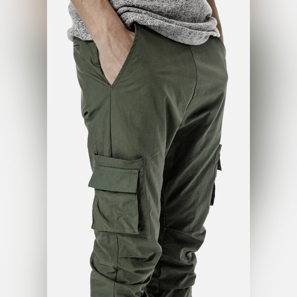 JOHN ELLIOTT Season Seven Military Treen Cargo Slim Pants - Picture 3 of 15